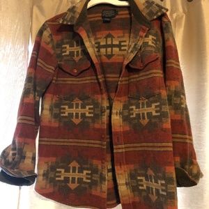 Pendleton wool button down-like new
